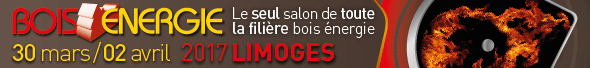 Salon Bois Energie du 30 mars au 2 avril à Limoges